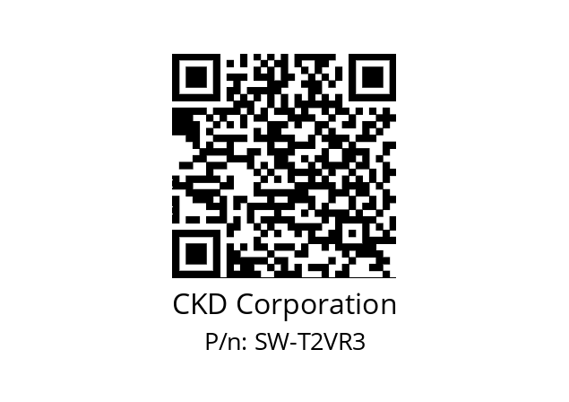   CKD Corporation SW-T2VR3