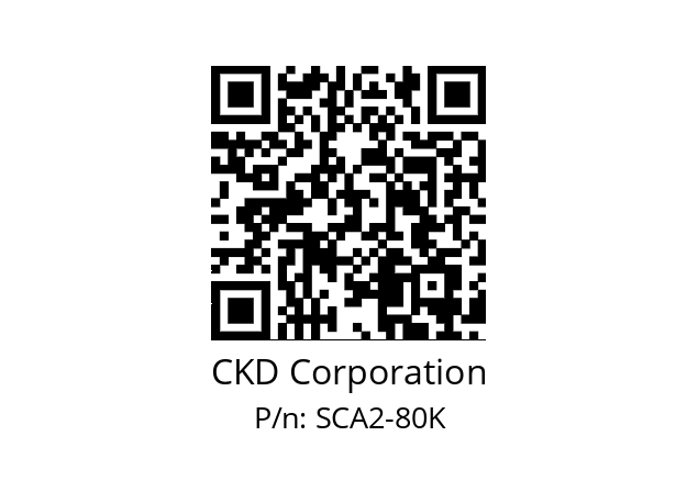   CKD Corporation SCA2-80K