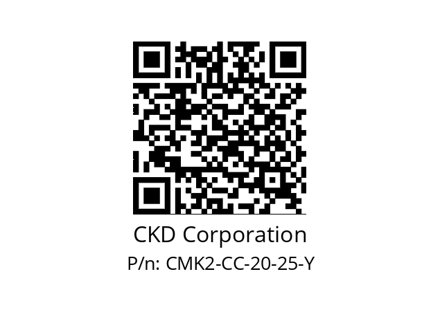   CKD Corporation CMK2-CC-20-25-Y