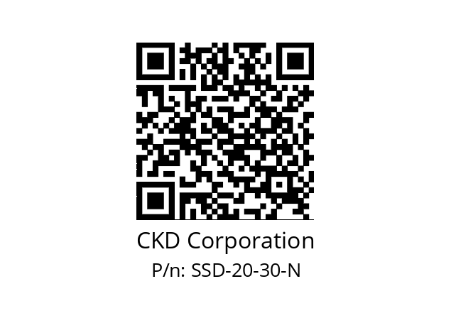   CKD Corporation SSD-20-30-N