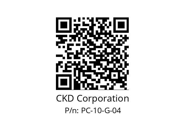   CKD Corporation PC-10-G-04