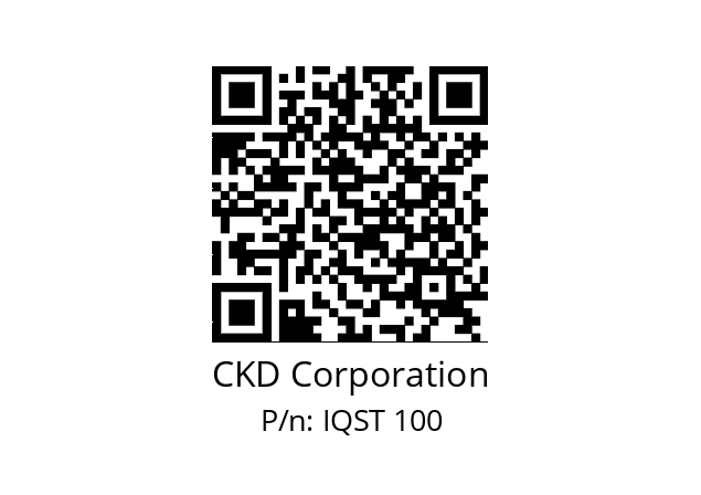   CKD Corporation IQST 100