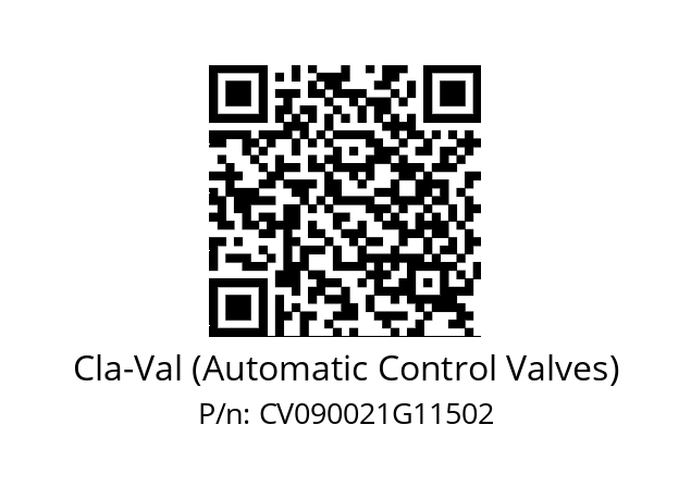   Cla-Val (Automatic Control Valves) CV090021G11502