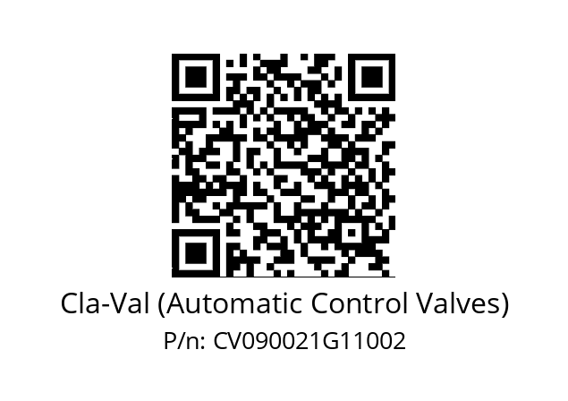   Cla-Val (Automatic Control Valves) CV090021G11002