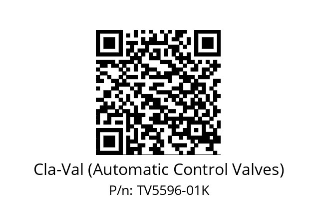   Cla-Val (Automatic Control Valves) TV5596-01K