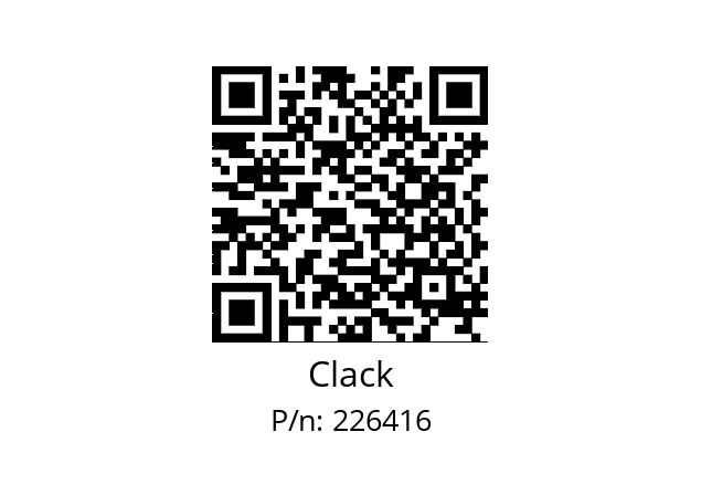   Clack 226416