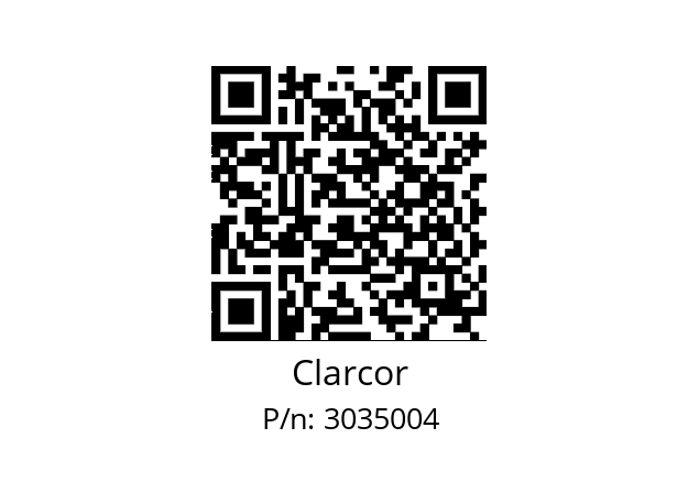   Clarcor 3035004