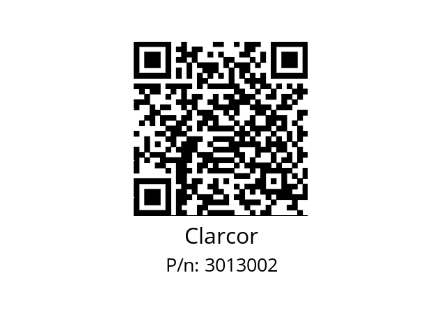   Clarcor 3013002