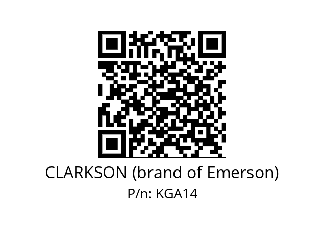   CLARKSON (brand of Emerson) KGA14