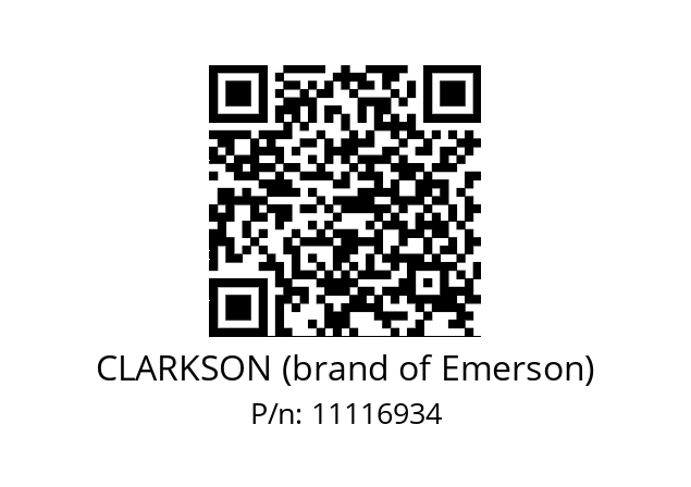   CLARKSON (brand of Emerson) 11116934