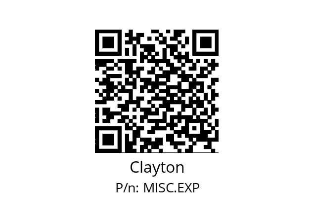   Clayton MISC.EXP