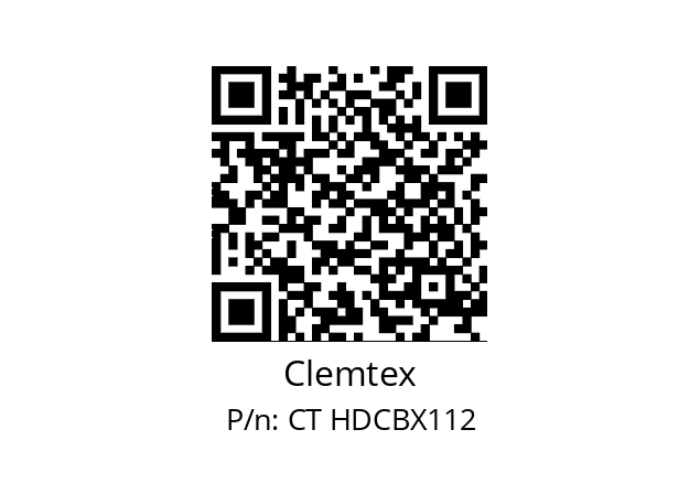   Clemtex CT HDCBX112