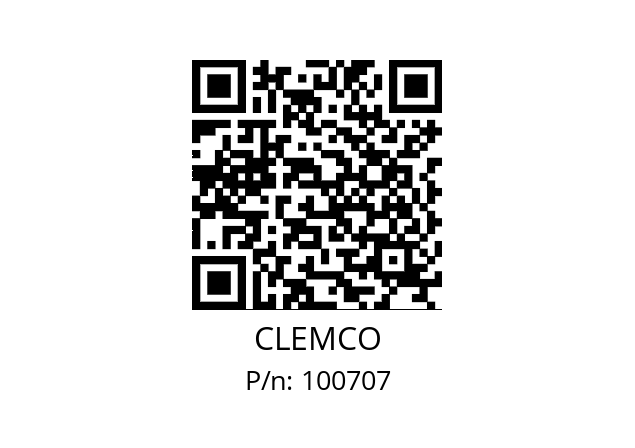   CLEMCO 100707