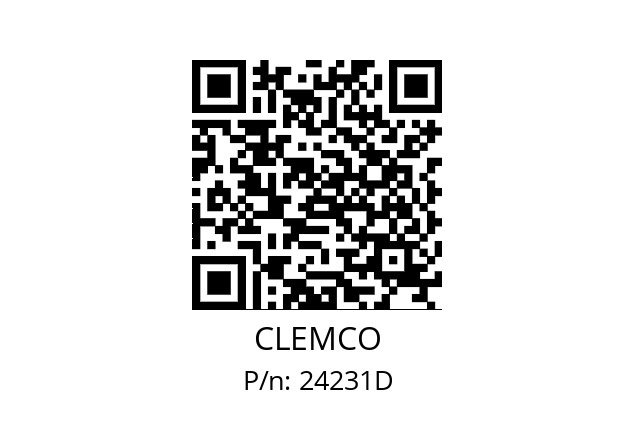   CLEMCO 24231D