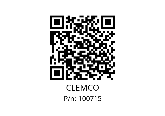   CLEMCO 100715