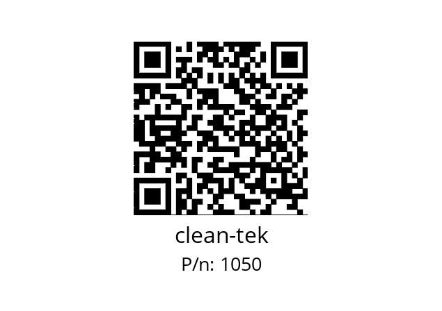   clean-tek 1050