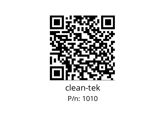   clean-tek 1010