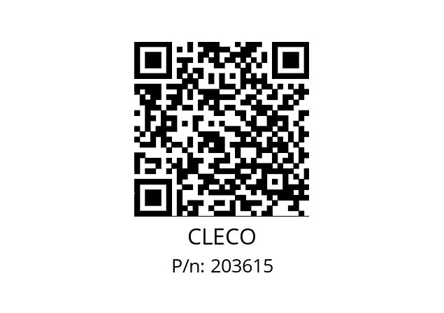   CLECO 203615