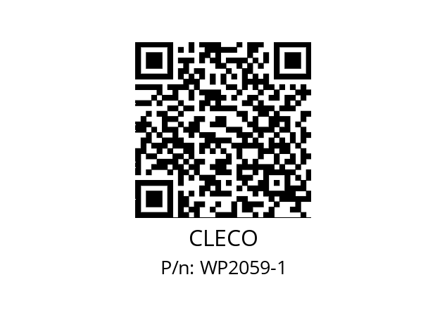   CLECO WP2059-1