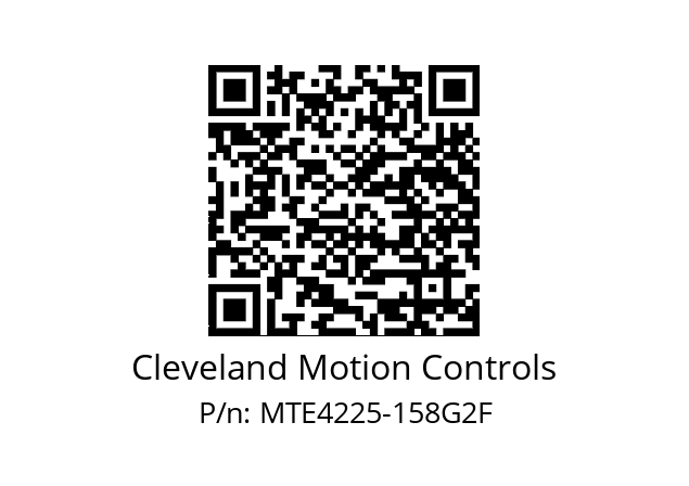   Cleveland Motion Controls MTE4225-158G2F