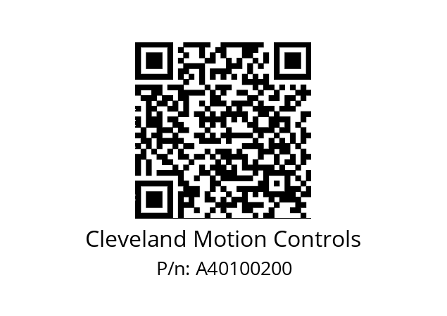   Cleveland Motion Controls A40100200