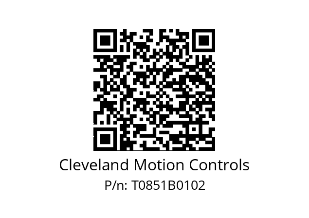   Cleveland Motion Controls T0851B0102