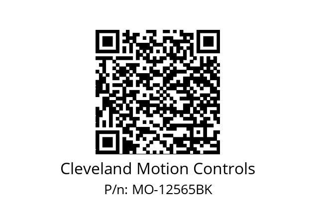   Cleveland Motion Controls MO-12565BK