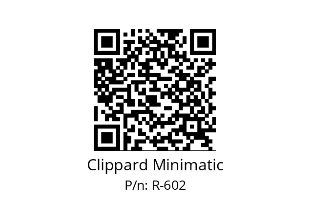   Clippard Minimatic R-602