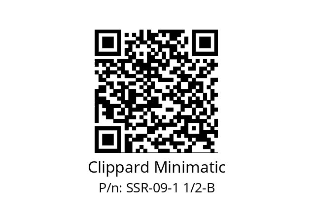   Clippard Minimatic SSR-09-1 1/2-B