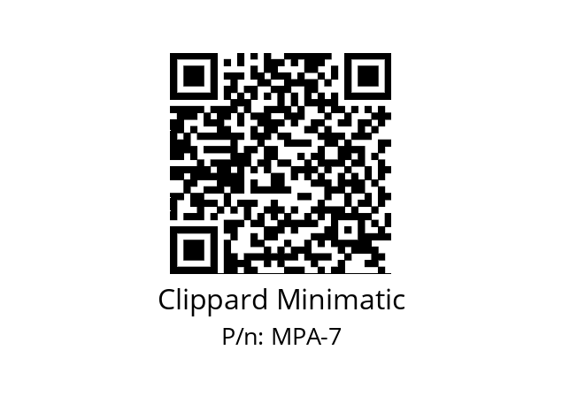   Clippard Minimatic MPA-7