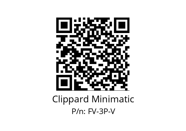   Clippard Minimatic FV-3P-V