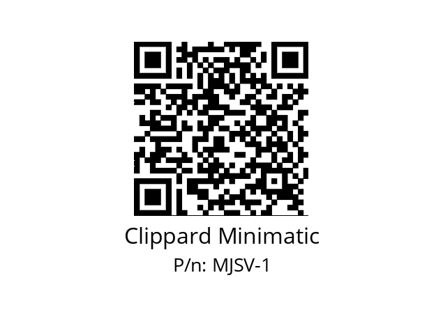   Clippard Minimatic MJSV-1