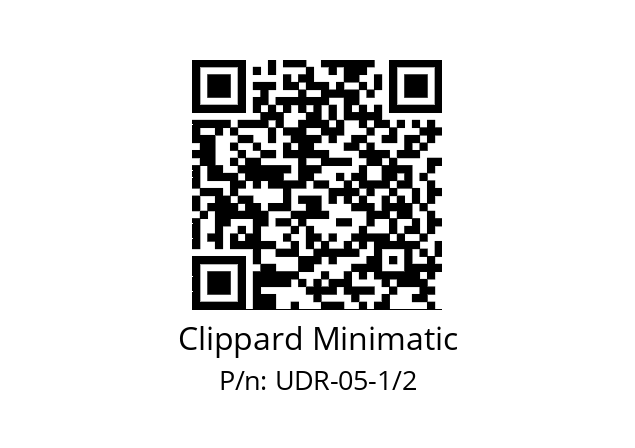   Clippard Minimatic UDR-05-1/2