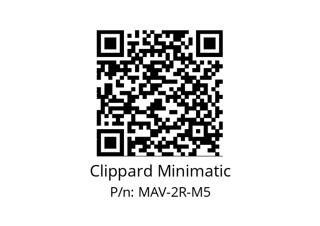   Clippard Minimatic MAV-2R-M5