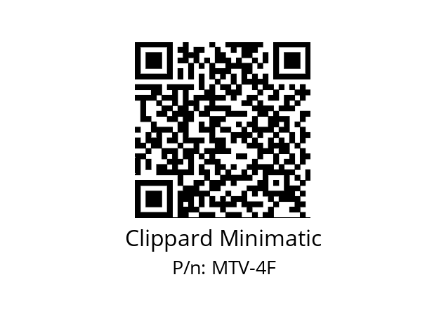   Clippard Minimatic MTV-4F