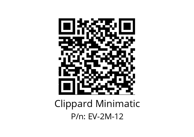   Clippard Minimatic EV-2M-12