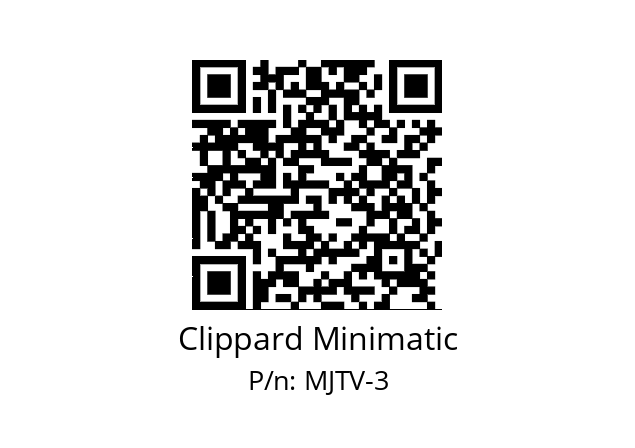   Clippard Minimatic MJTV-3