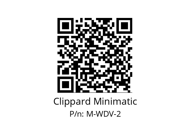   Clippard Minimatic M-WDV-2