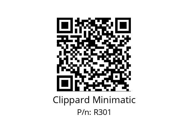   Clippard Minimatic R301