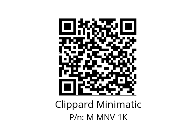   Clippard Minimatic M-MNV-1K