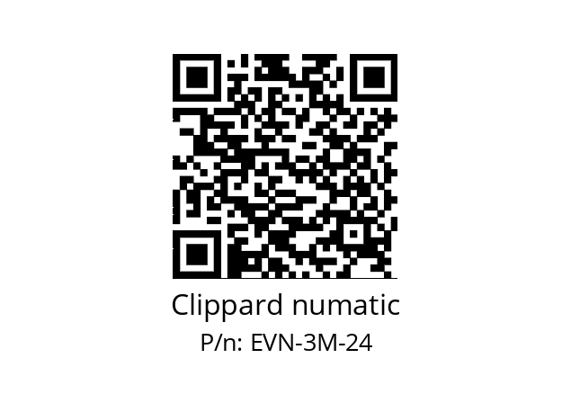   Clippard numatic EVN-3M-24