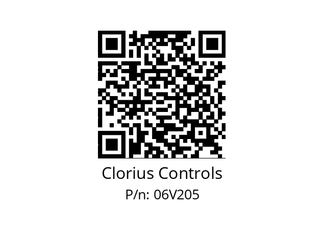   Clorius Controls 06V205