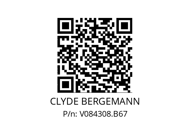   CLYDE BERGEMANN V084308.B67