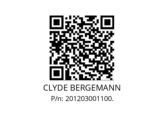   CLYDE BERGEMANN 201203001100.