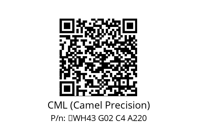   CML (Camel Precision) WH43 G02 C4 A220