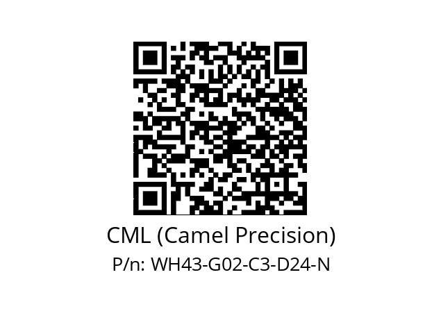   CML (Camel Precision) WH43-G02-C3-D24-N