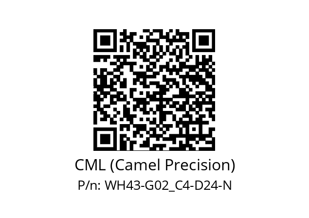   CML (Camel Precision) WH43-G02_C4-D24-N