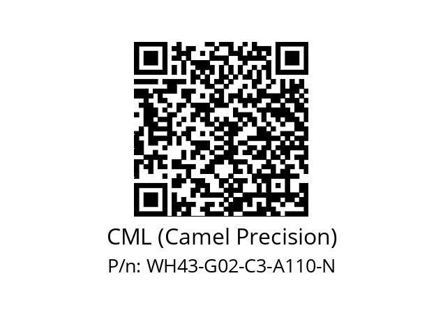   CML (Camel Precision) WH43-G02-C3-A110-N