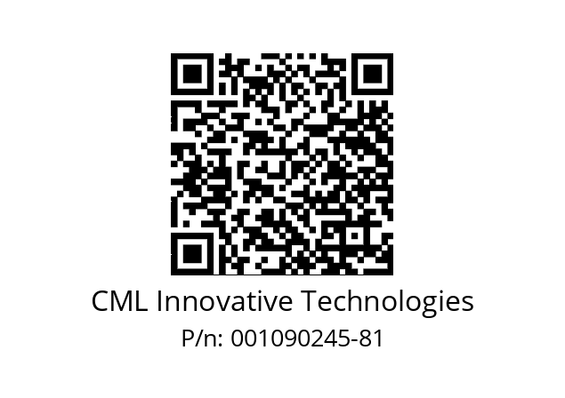   CML Innovative Technologies 001090245-81