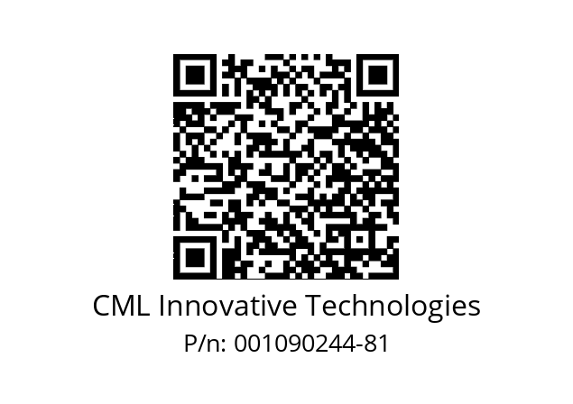   CML Innovative Technologies 001090244-81